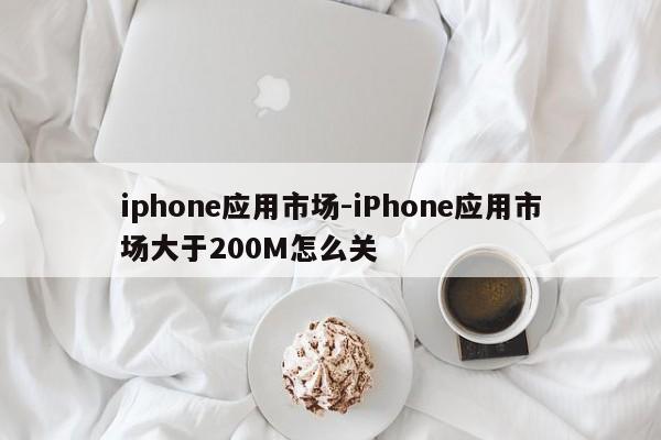 iphone应用市场-iPhone应用市场大于200M怎么关  第1张